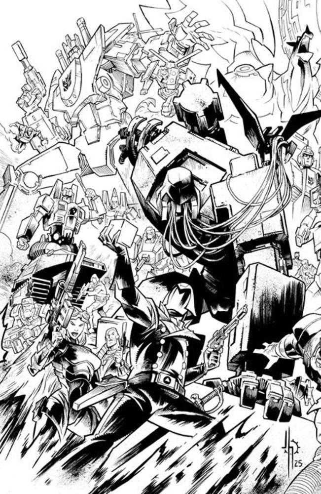 Transformers #21 Cover G Jason Howard Energon Universe Second Anniversary Variant
