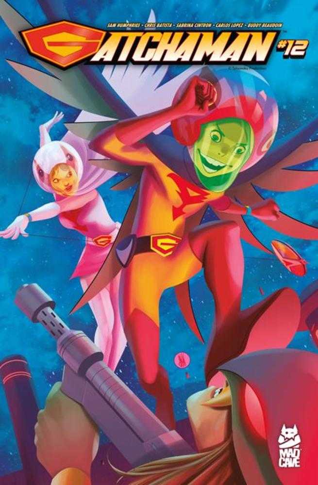 Gatchaman #12 Cover A Inaki Miranda