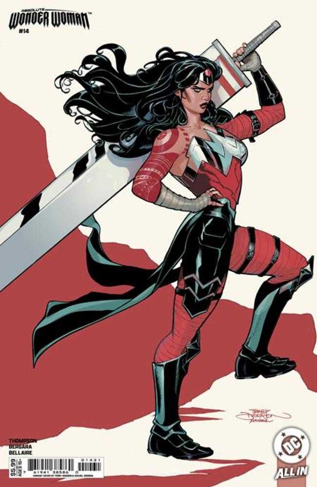 Absolute Wonder Woman #14 Cover C Terry Dodson Card Stock Variant