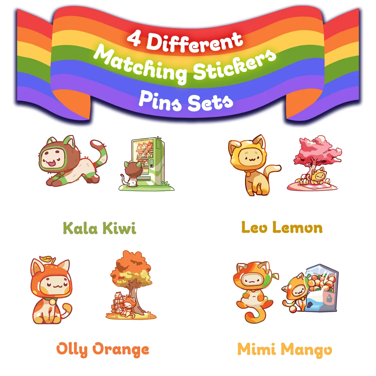 1985 Games: Milk Carton Mystery Dice Different Fruit Kawaii Cats Blind Box - Image 5