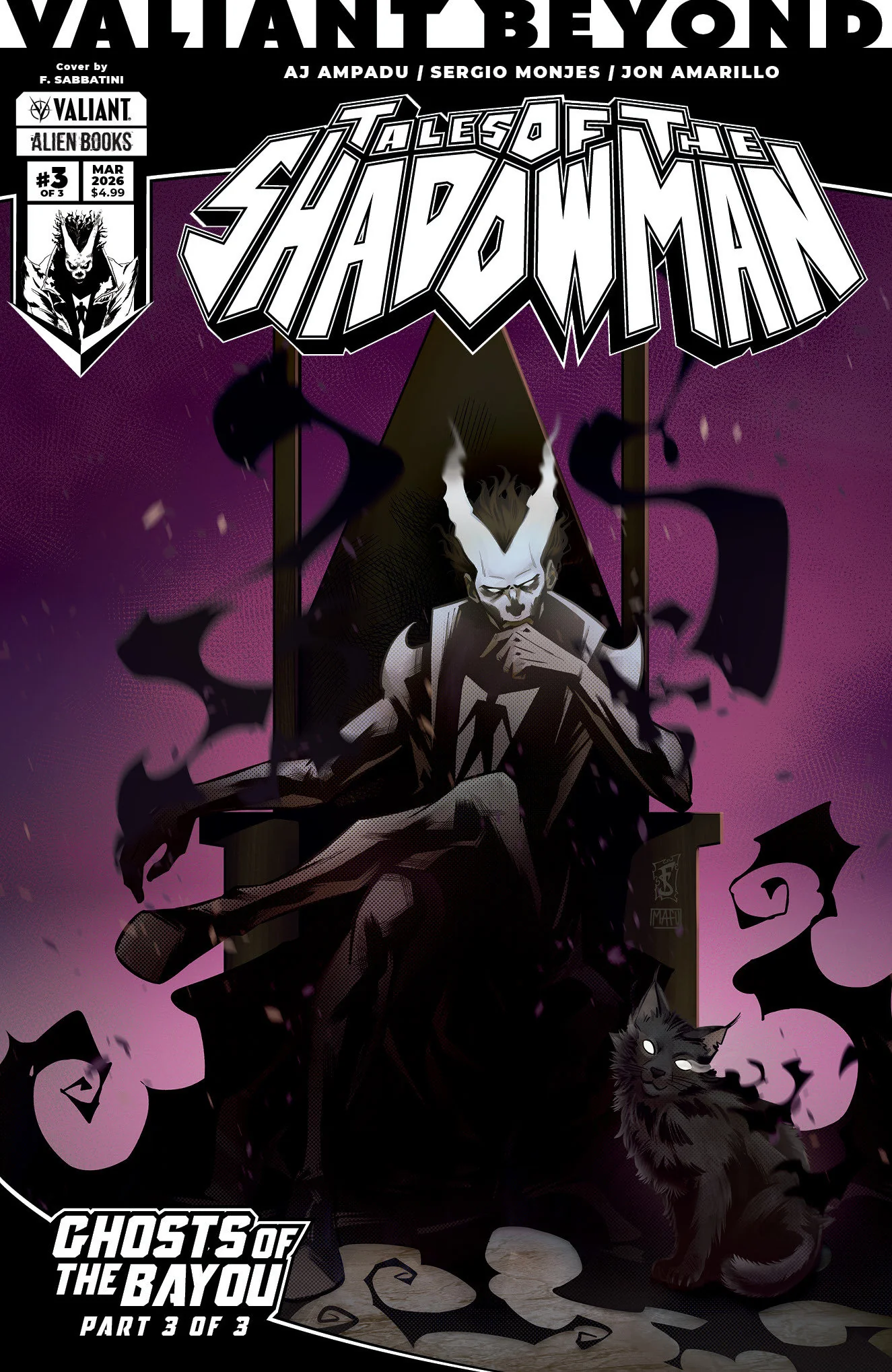 Valiant Beyond: Tales Of The Shadowman #6 Ghosts Of The Bayou #3 Cover A (Sabbatini)