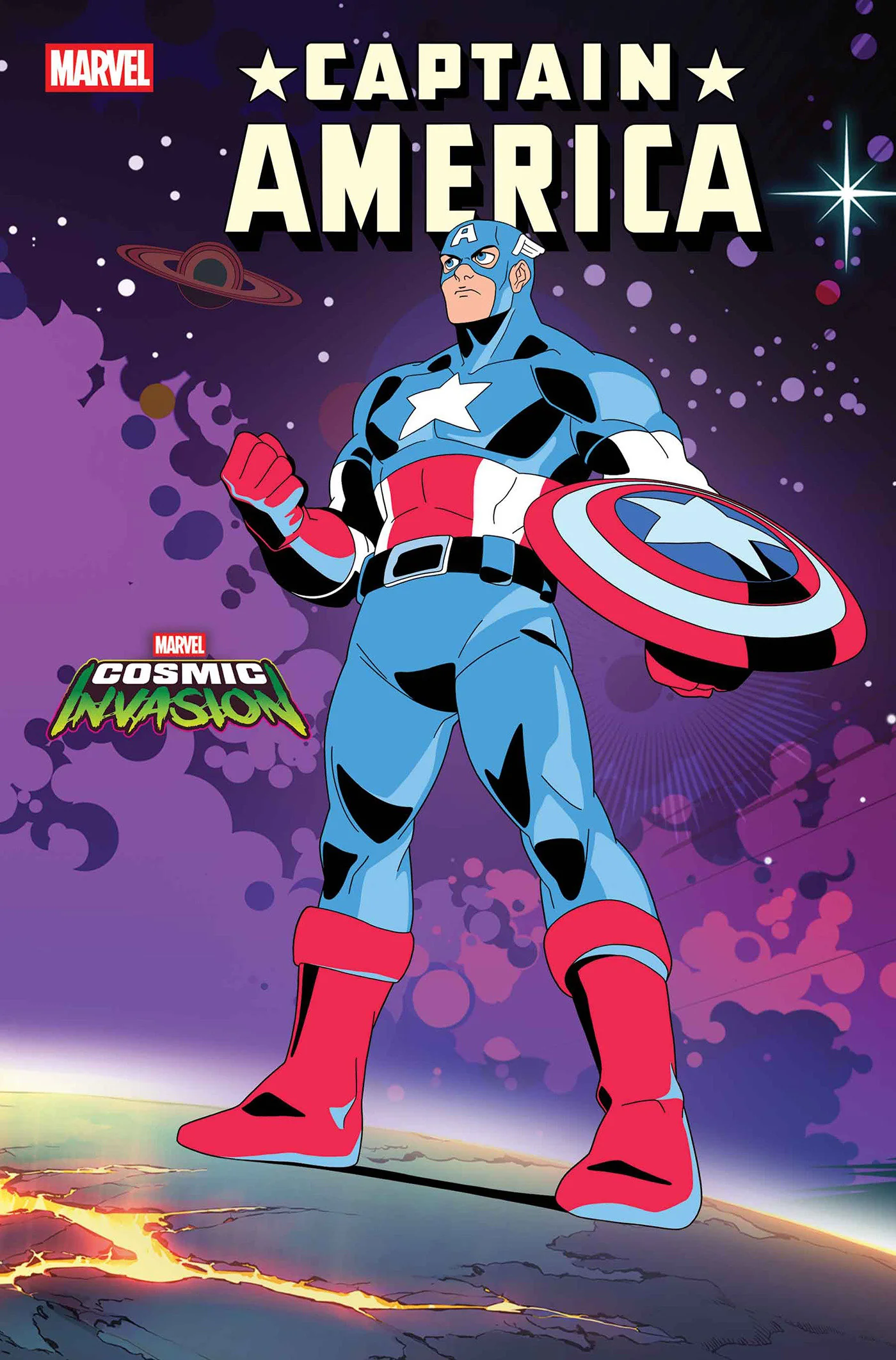 Captain America #7 Marvel Cosmic Invasion Variant