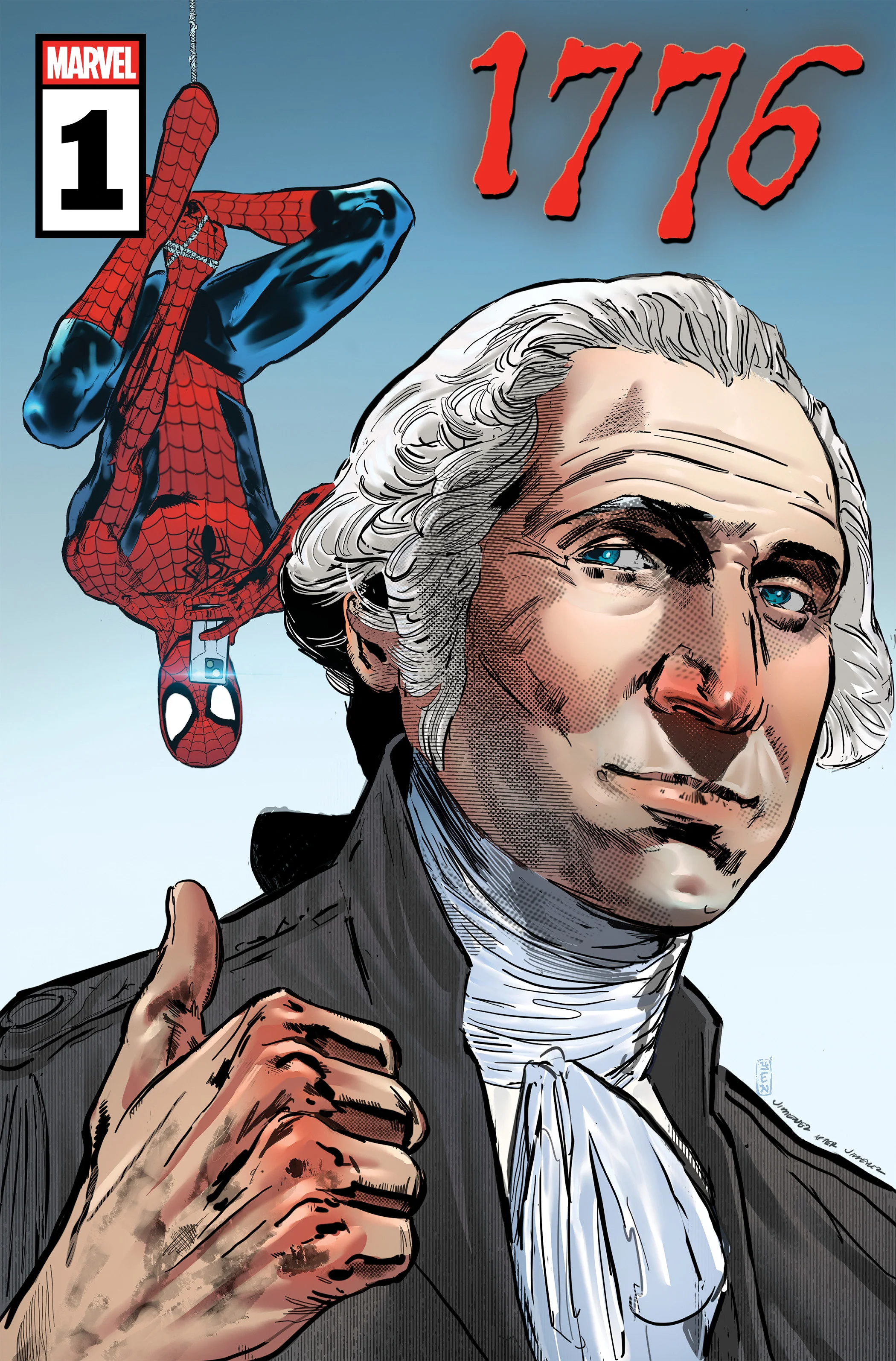 1776 #1 Phil Jimenez Homage Variant