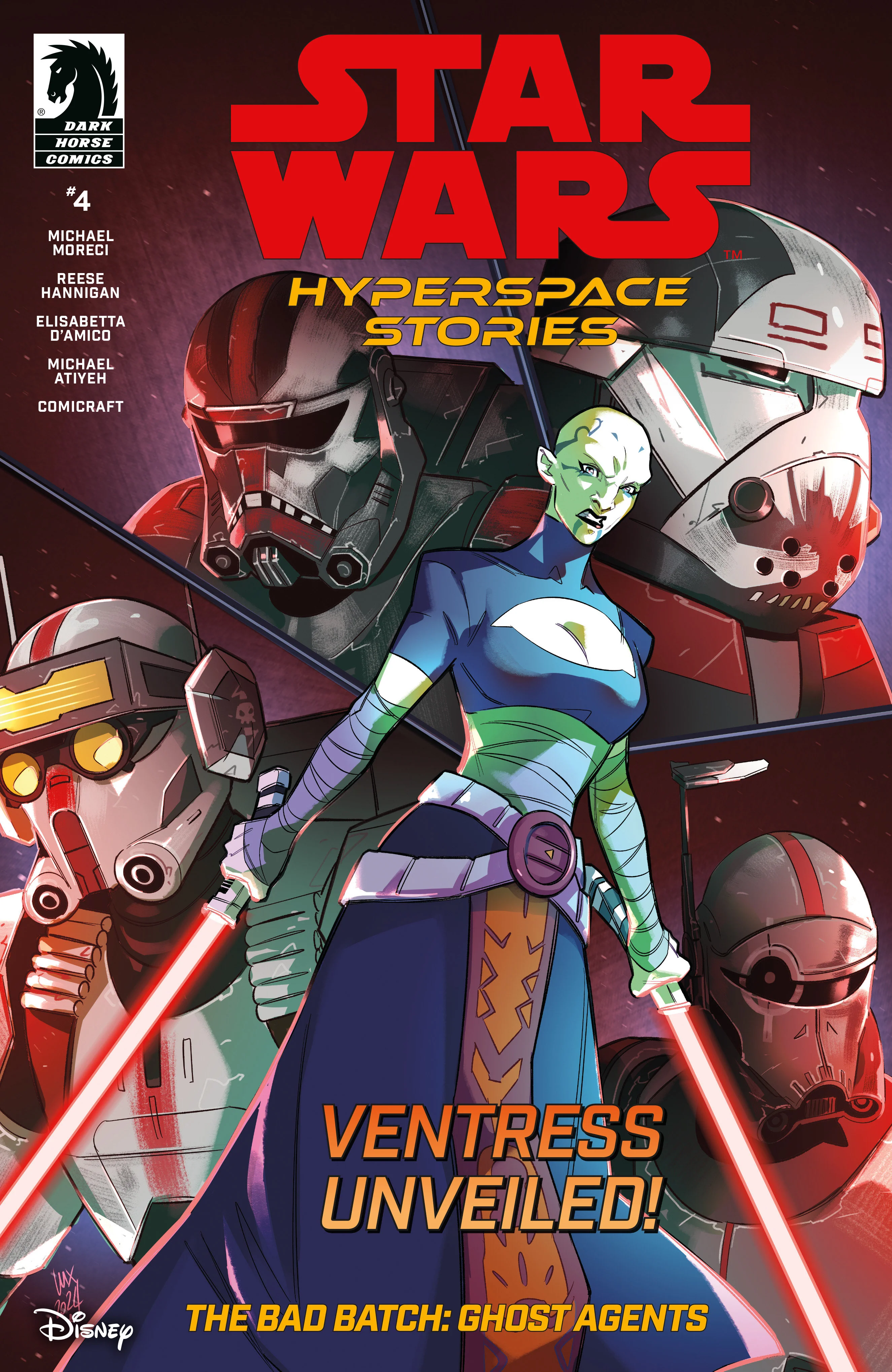 Star Wars Bad Batch Ghost Agents #4 Cover A Favoccia