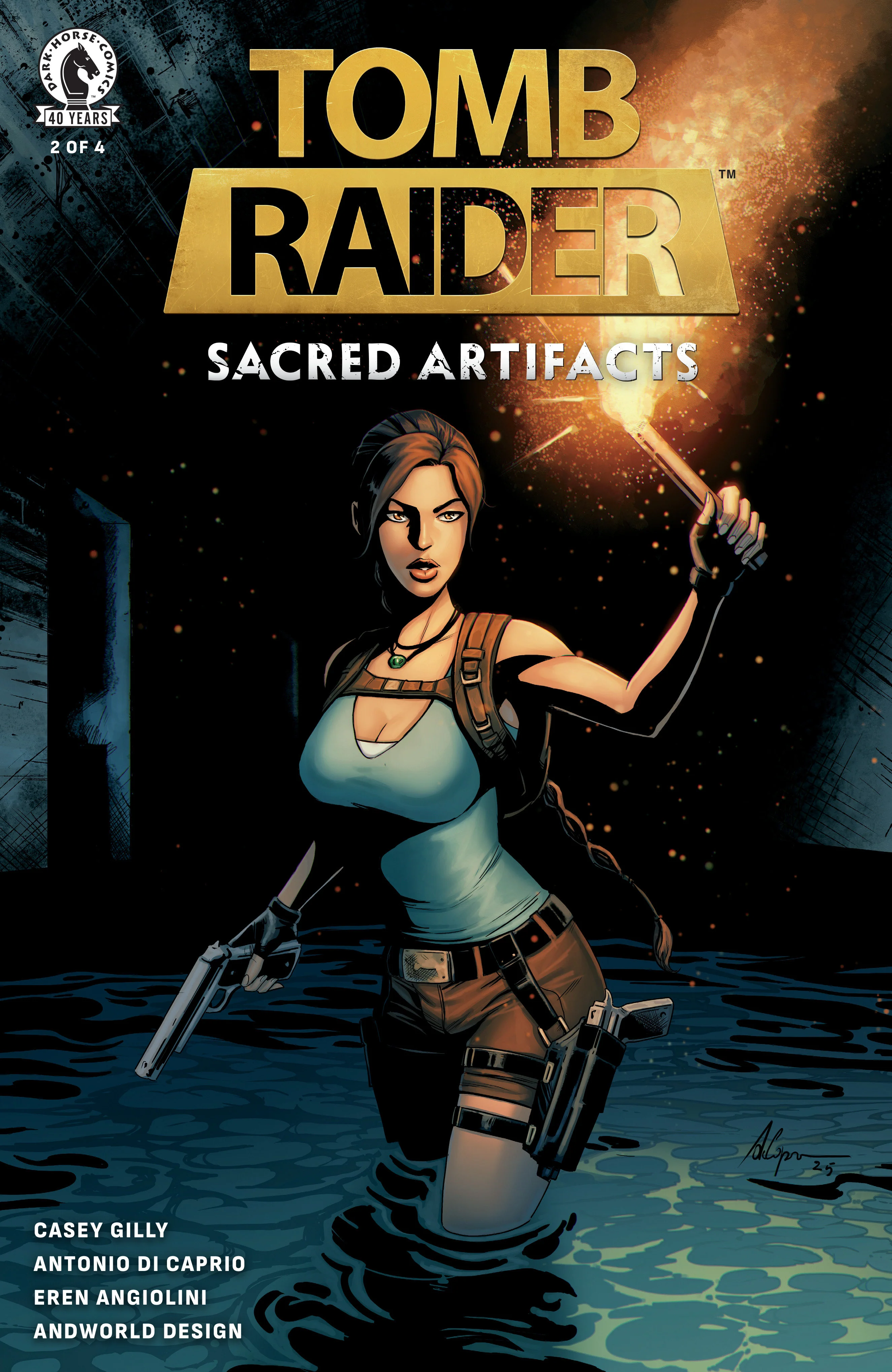 Tomb Raider: Sacred Artifacts #2 (Cover A) (Antonio Di Caprio)