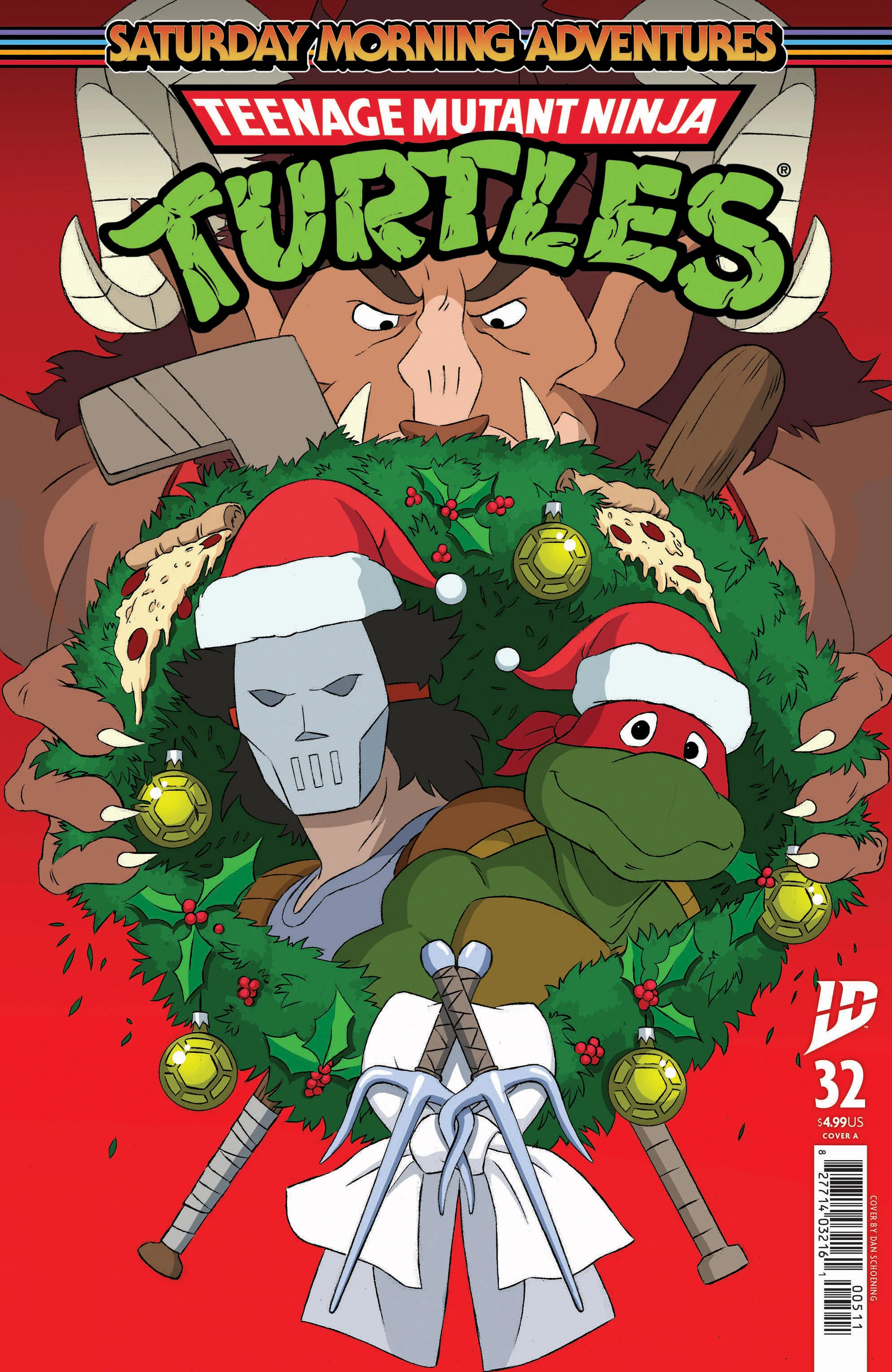 Teenage Mutant Ninja Turtles: Saturday Morning Adventures #32 Cover A (Schoening)