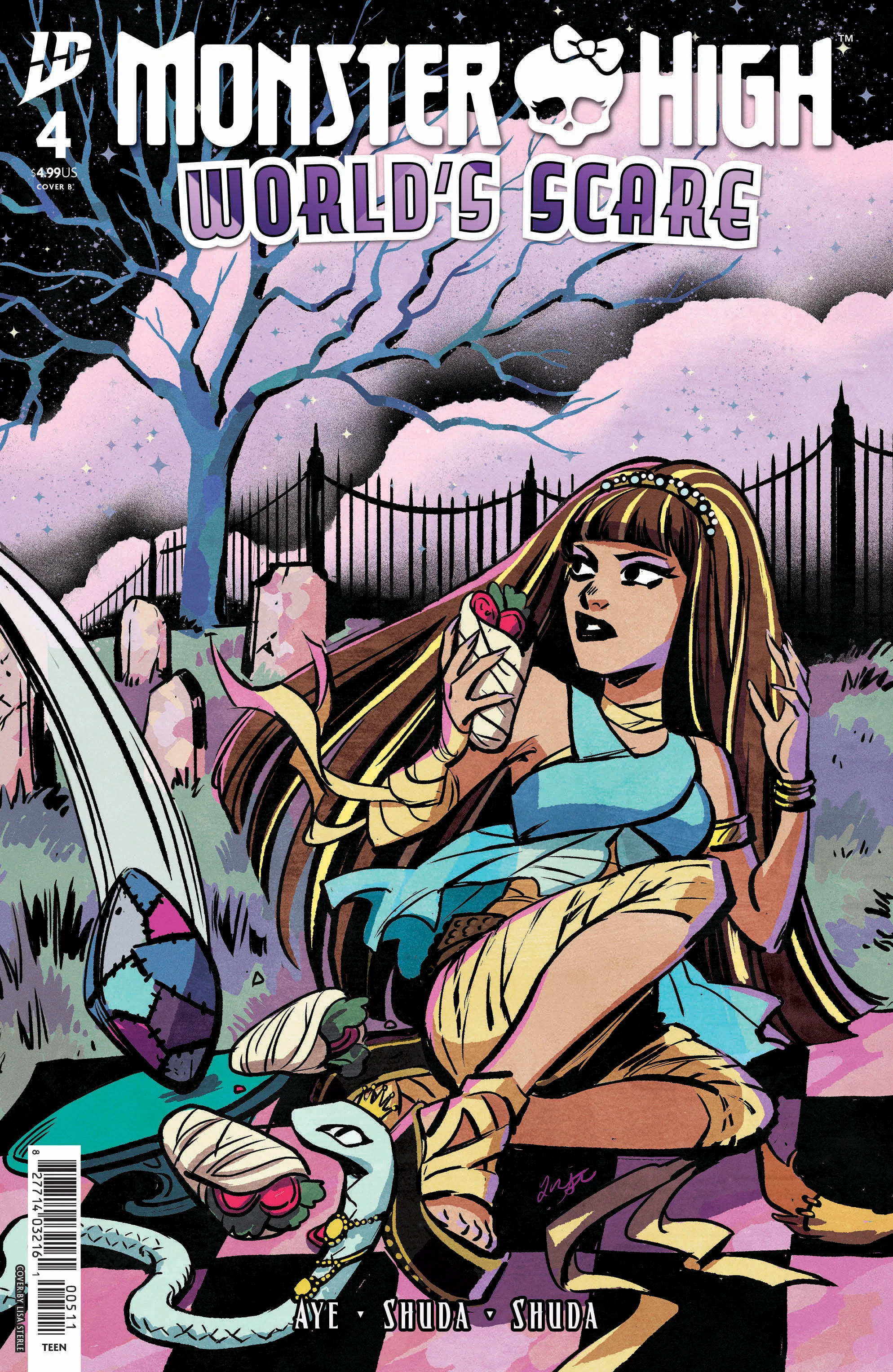 Monster High: World's Scare #4 Variant B (Sterle)