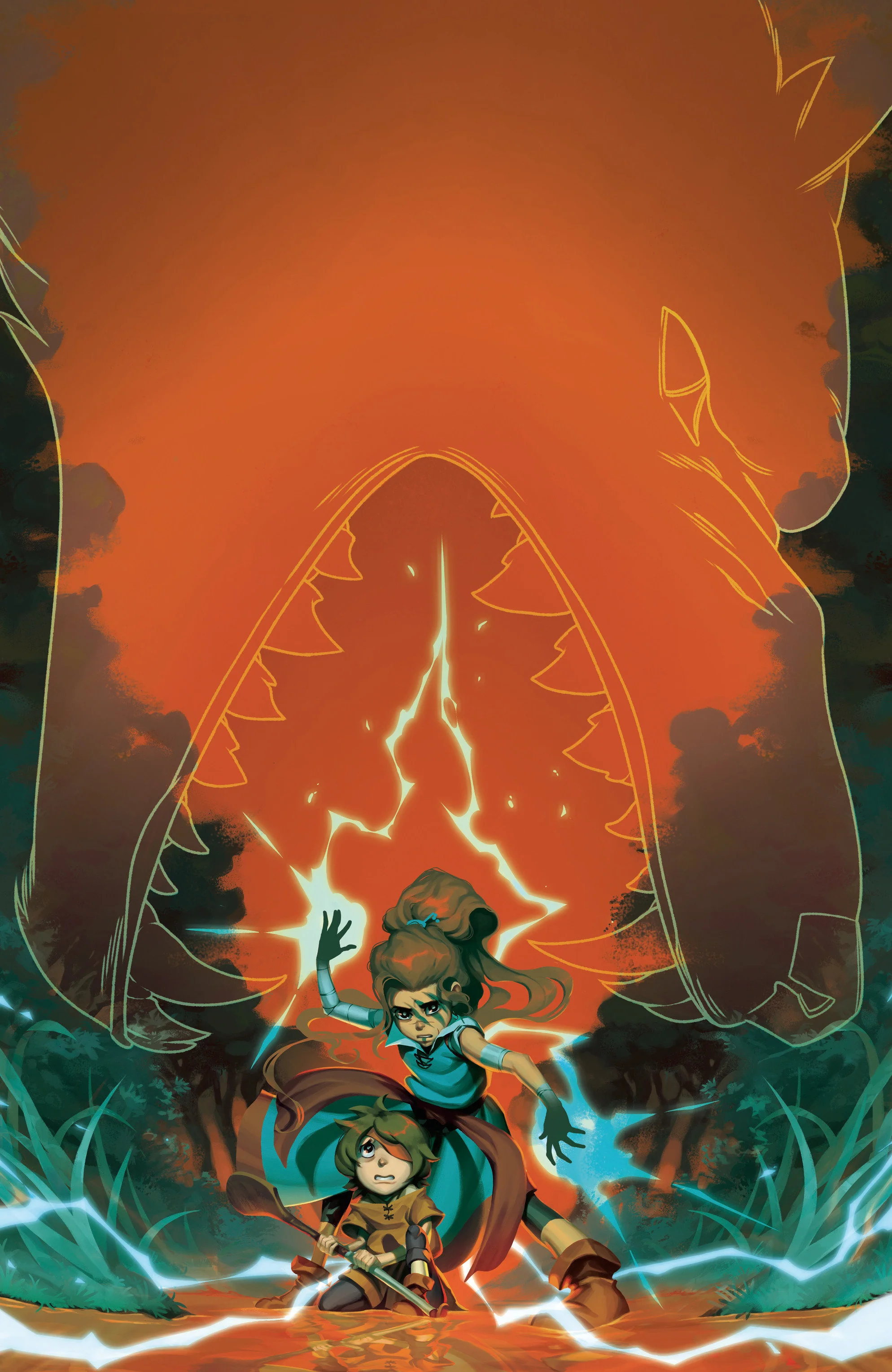 The Last Witch: Blood & Betrayal #1 D Unlockable Variant (Full Art, Glass)