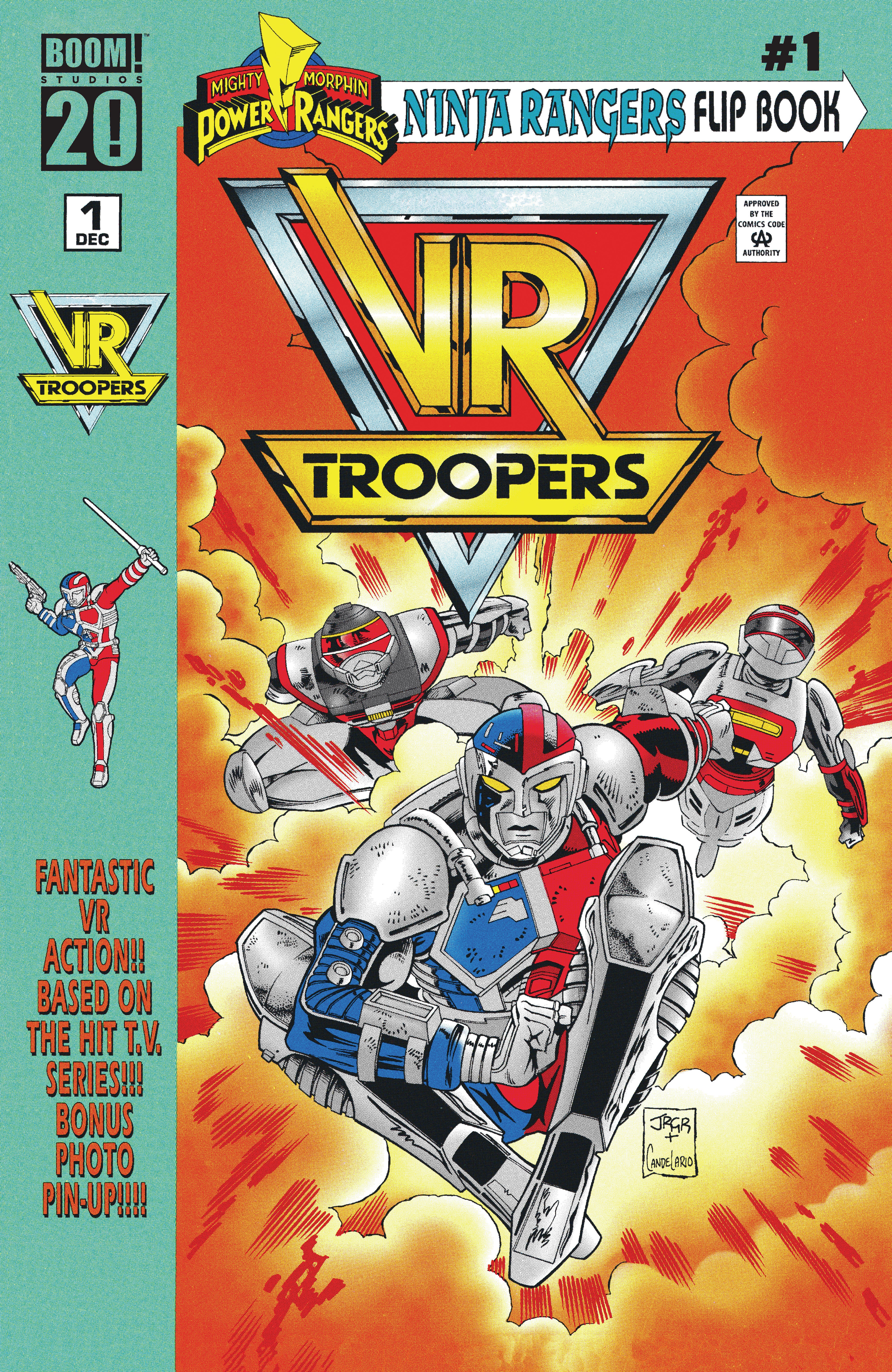 Vr Troopers/Power Rangers Flipbook Facsimile Edition #1 A Main (Dressed, Smith & Ross)