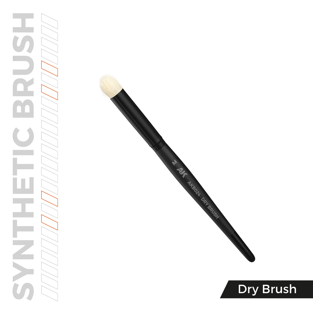 AK Interactive Synthetic Dry Brush - M - Image 2