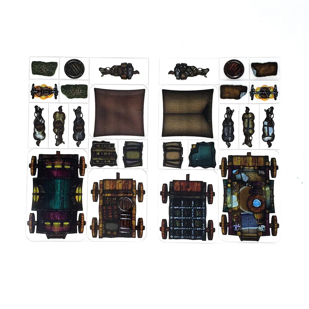 Arcknight - Flat Plastic Minis: Caravan & Camping - Image 2