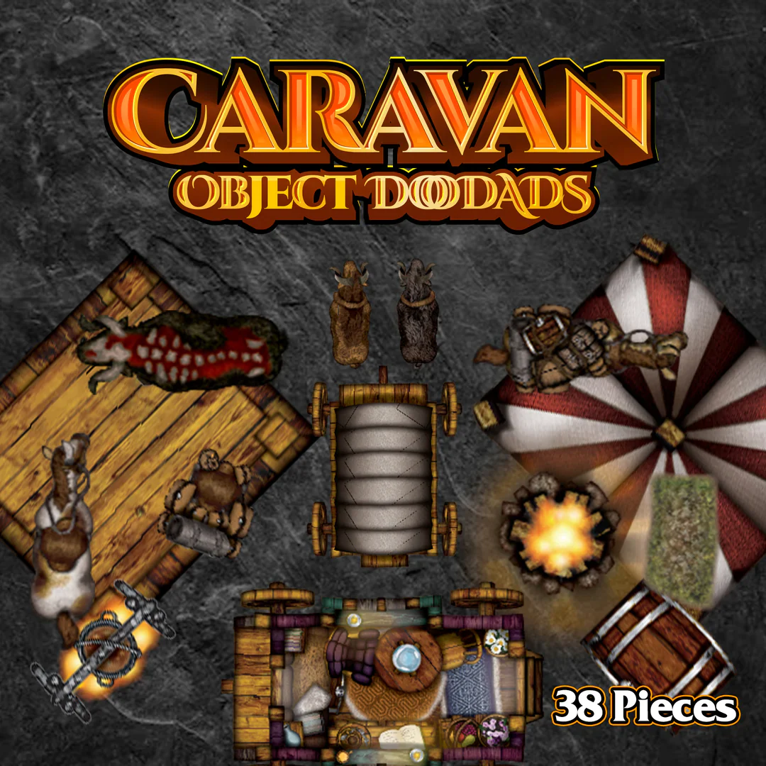 Arcknight - Flat Plastic Minis: Caravan & Camping - Image 3
