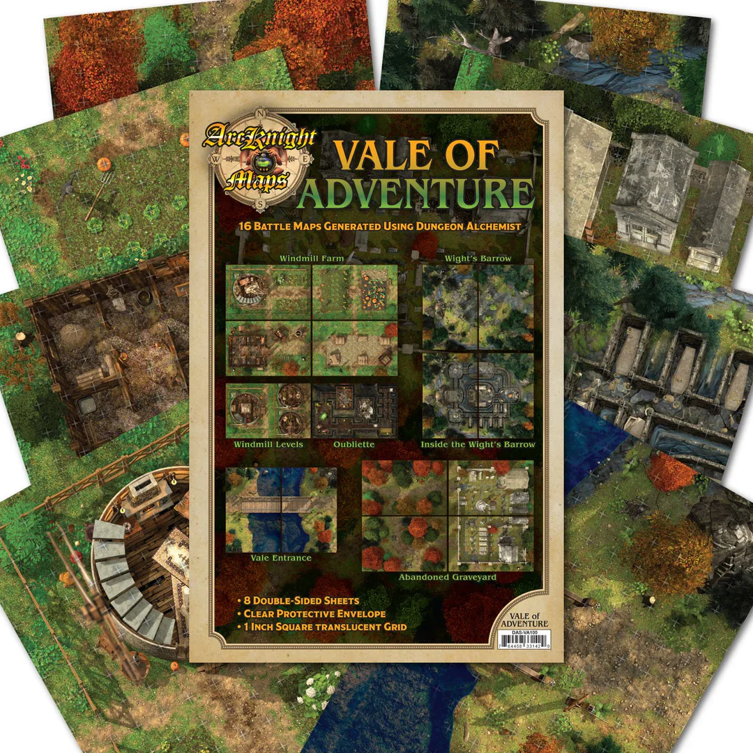 Arcknight - Map Set: The Vale of Adventure