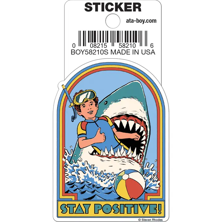 ATA-Boy: Die-Cut 3" Vinyl Stickers - Image 2