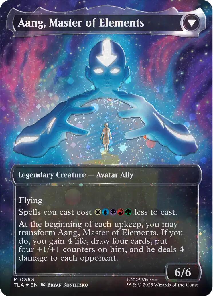 Avatar Aang (Raised Foil) [Avatar: The Last Airbender] - Image 2