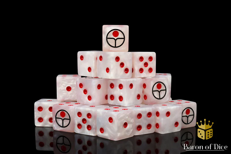Barron of Dice: Universal Peace Dice - White