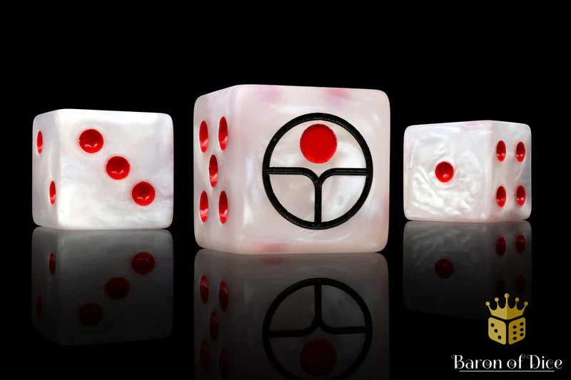 Barron of Dice: Universal Peace Dice - White - Image 2