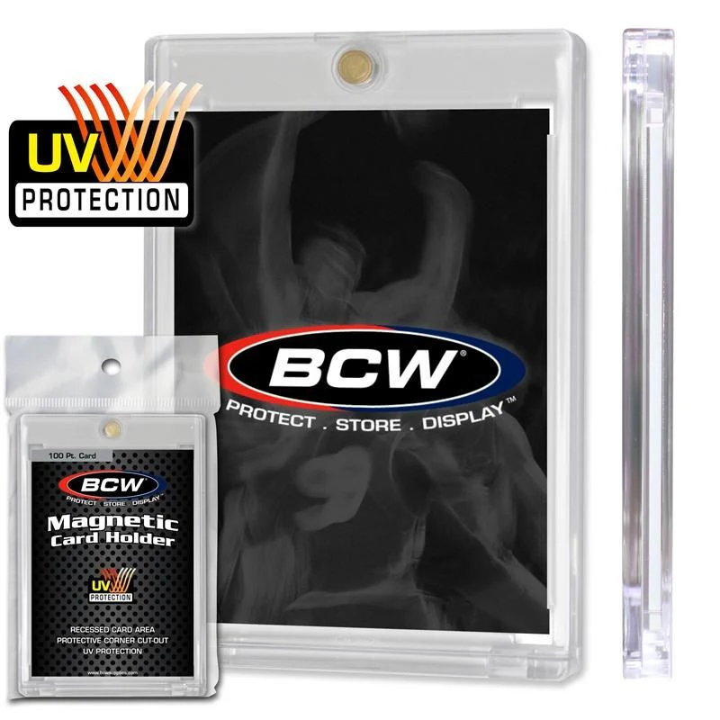 BCW Magnetic Card Holder 100 pt UV