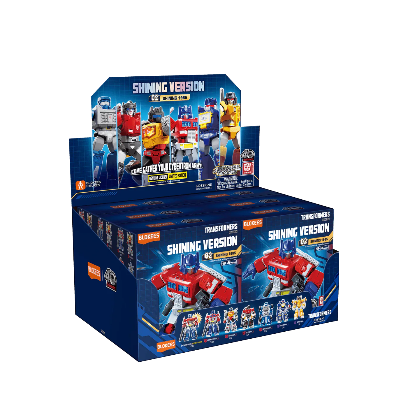 Blokees: Transformers - 4" Shining Version 02 Shining 1985 Blind Box
