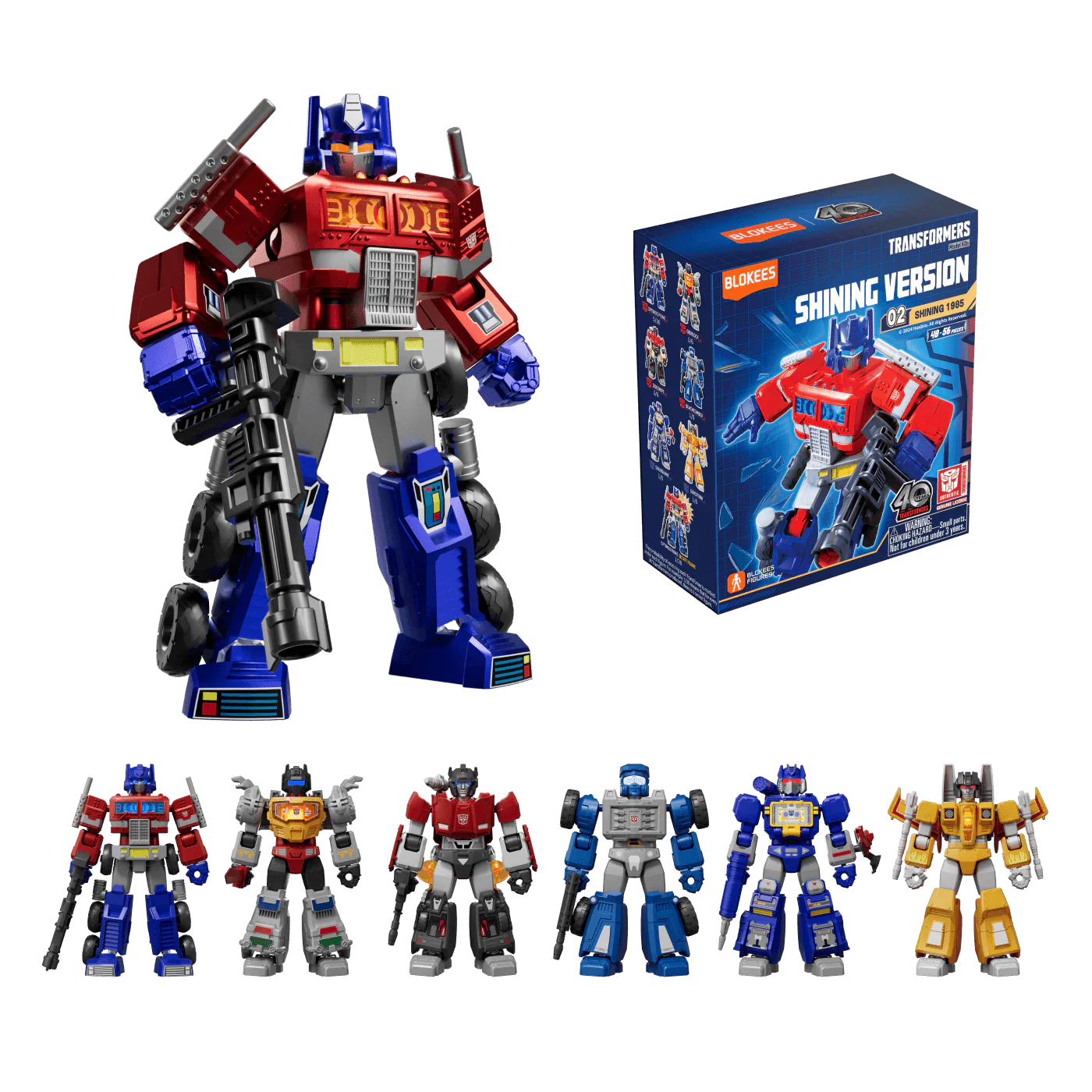 Blokees: Transformers - 4" Shining Version 02 Shining 1985 Blind Box - Image 3