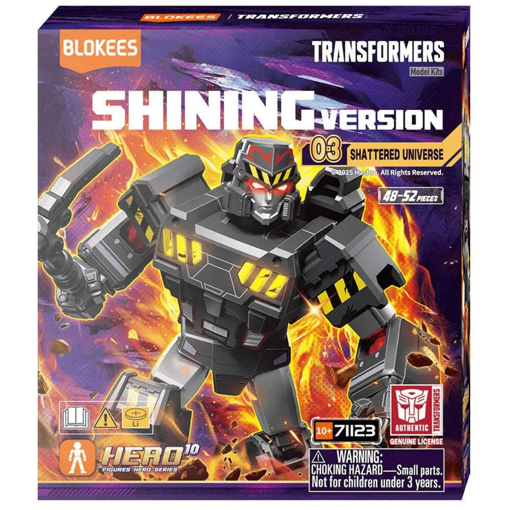 Blokees: Transformers - 4" Shining Version 03 Shattered Universe Blind Box - Image 2