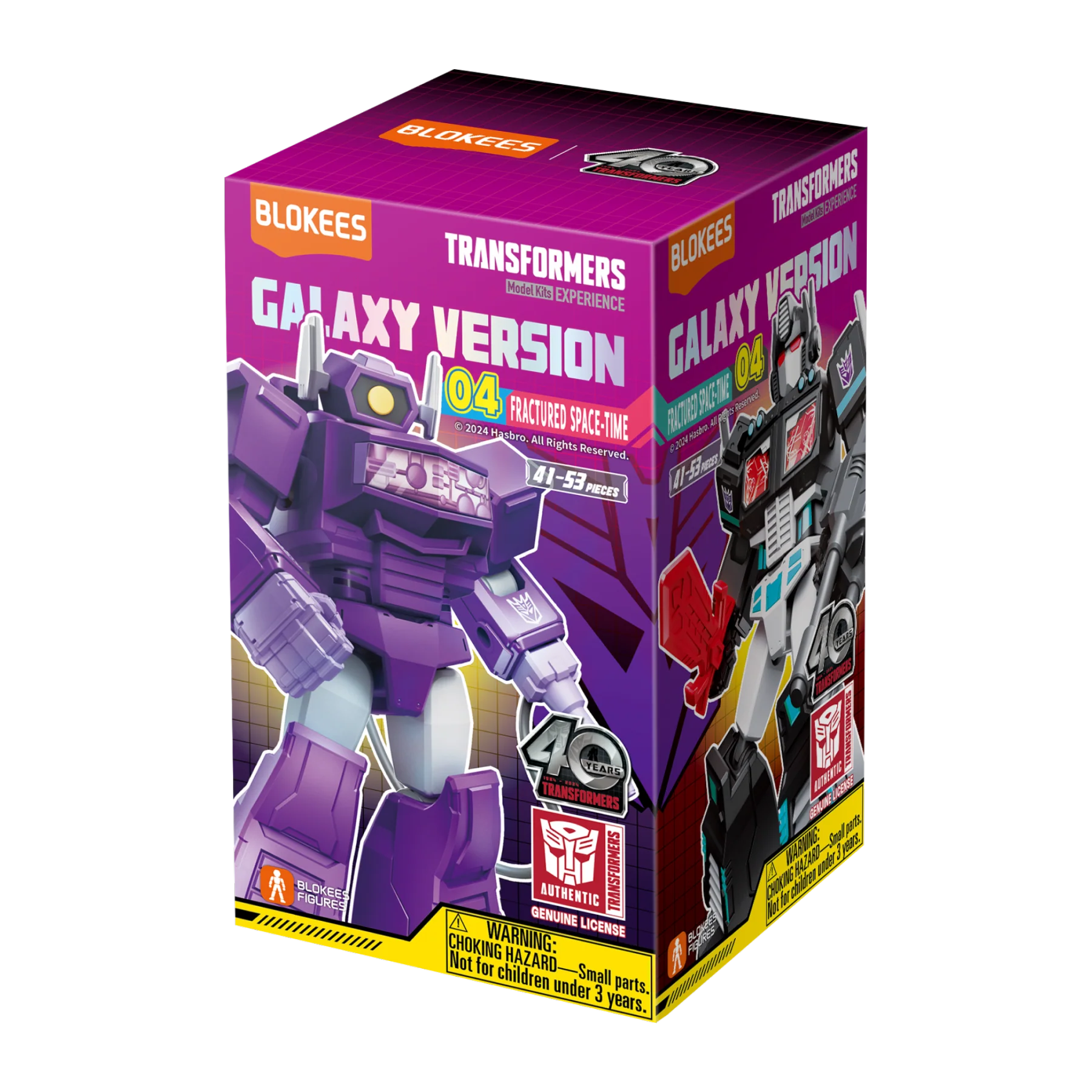 Blokees: Transformers - Galaxy Version 04: Fractured Space-Time Blind Box