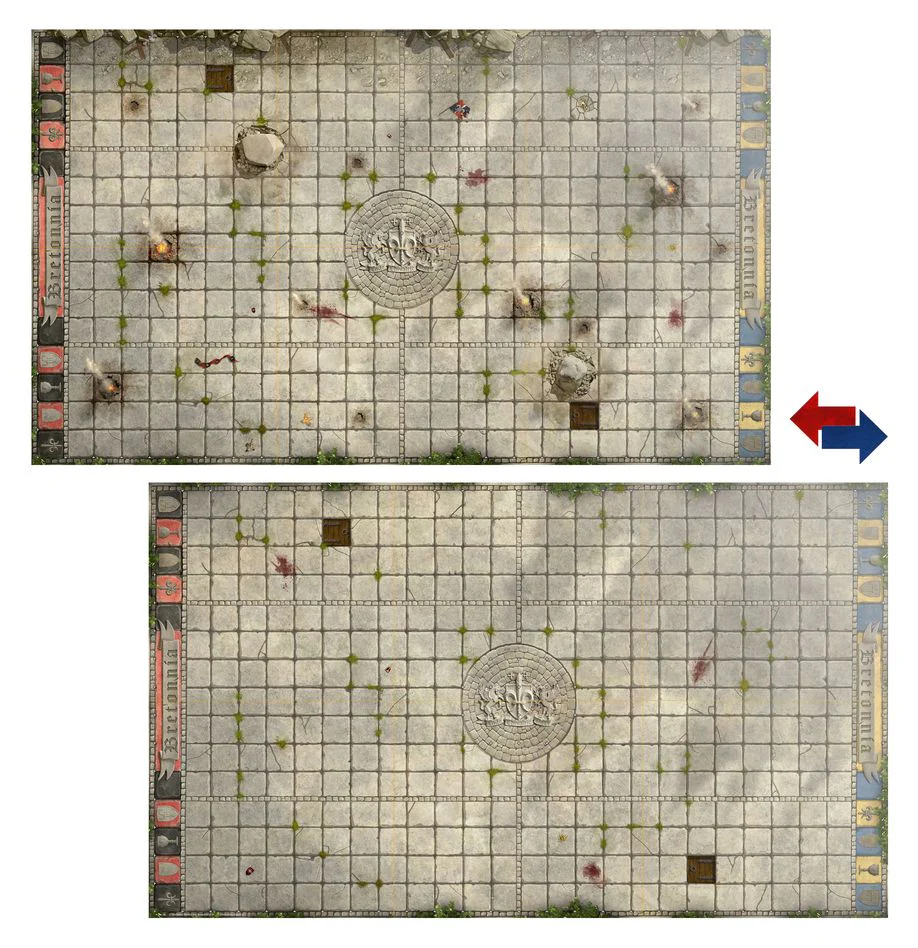 Bretonnian Pitch: Double-sided Pitch and Dugouts - Image 2