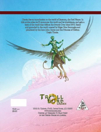 Castles & Crusades Reforged - Barsoom: A Pocket Atlas to the Dying Planet - Image 2