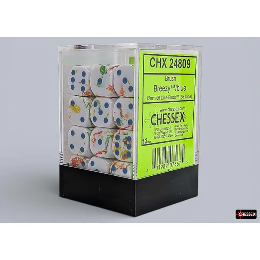 Chessex: Brush 12mm D6 Dice Block (36 Dice) - Various Sets - Image 5