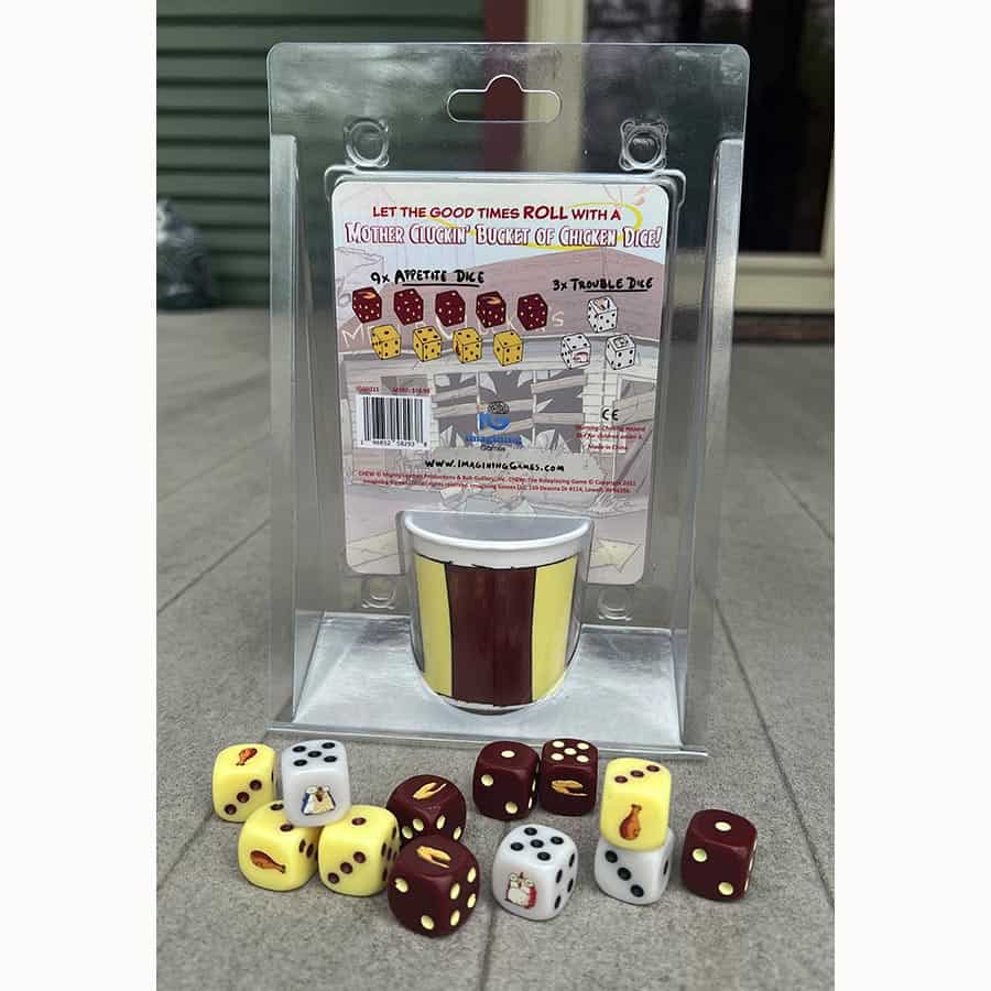 Chew: The Role Playing Game: Mother Cluckin' Bucket of Chicken Dice - Image 2