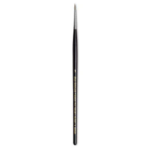 Da Vinci Watercolor Series 10 Maestro Kolinsky Sable Brush - Round, Short Handle, Size 1 - Image 2