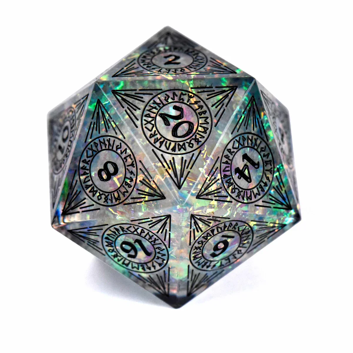 DND Dice Halls of Asgard 34mm D20