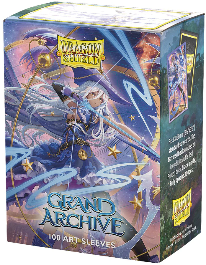 Dragon Shields: (100) Matte Art - Grand Archive - Diana, Moonpiercer