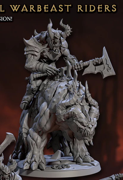 Dragon's Lair Printed Mini: 319 The Infernal Legion - Image 2