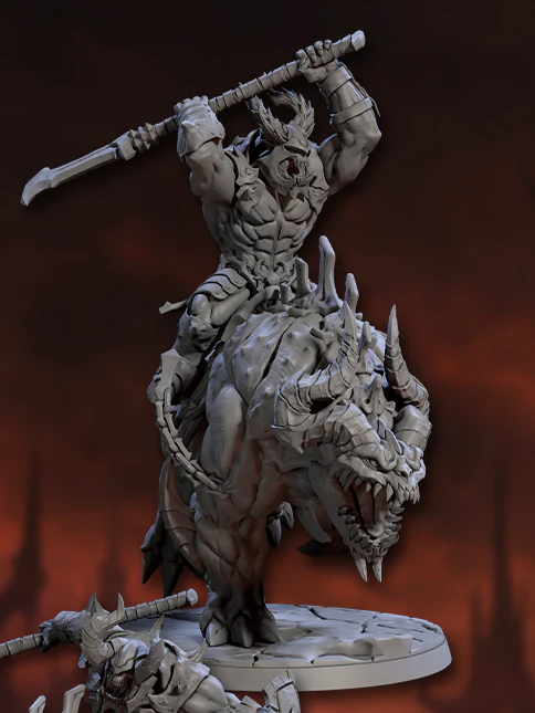 Dragon's Lair Printed Mini: 319 The Infernal Legion - Image 3