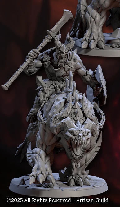 Dragon's Lair Printed Mini: 319 The Infernal Legion - Image 4