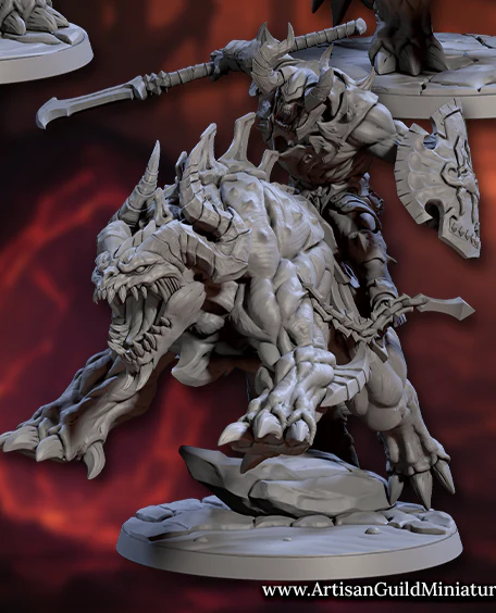 Dragon's Lair Printed Mini: 319 The Infernal Legion - Image 5