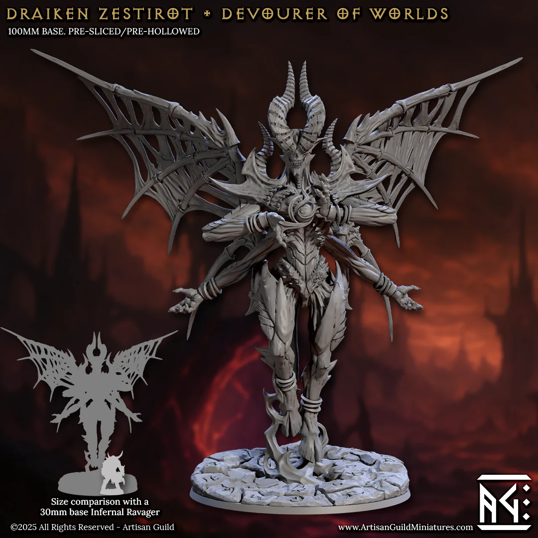 Dragon's Lair Printed Mini: 319 The Infernal Legion - Image 6