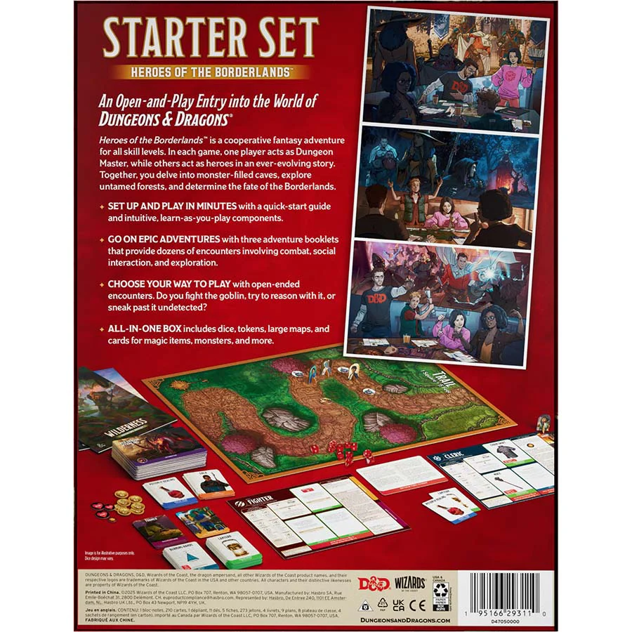 Dungeons and Dragons Starter Set: Heroes of the Borderlands 2025 - Image 2