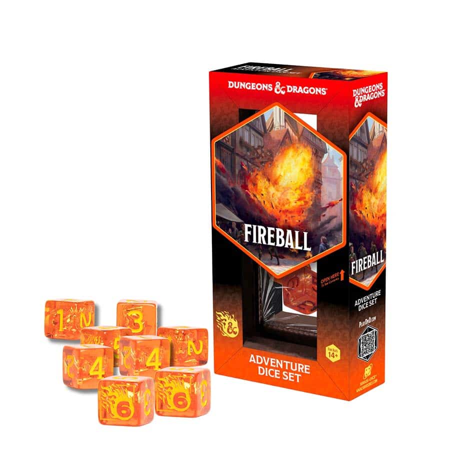 Dungeons & Dragons: Adventurer Dice: Fireball