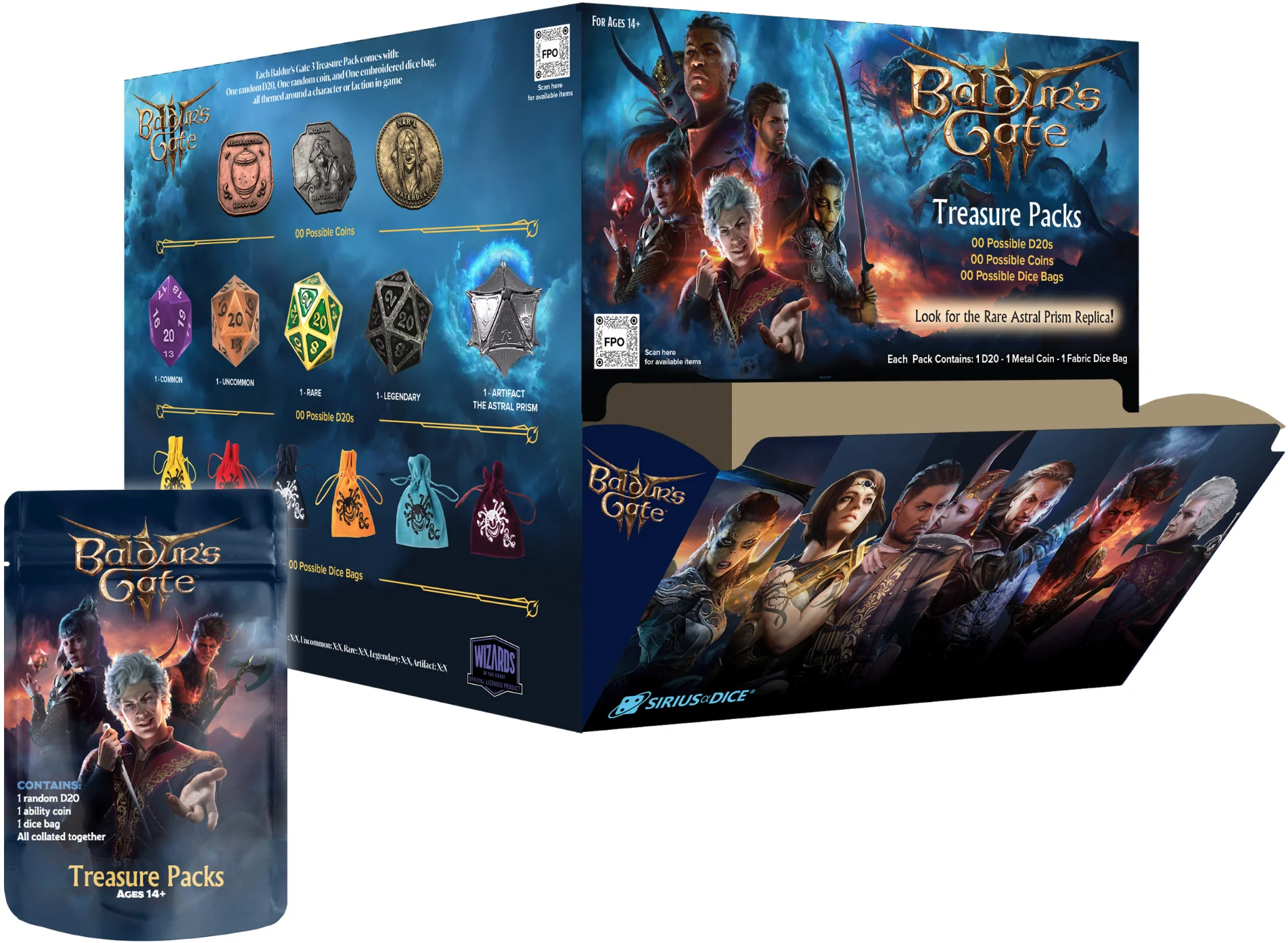 Dungeons & Dragons: Baldur's Gate 3 Treasure Packs