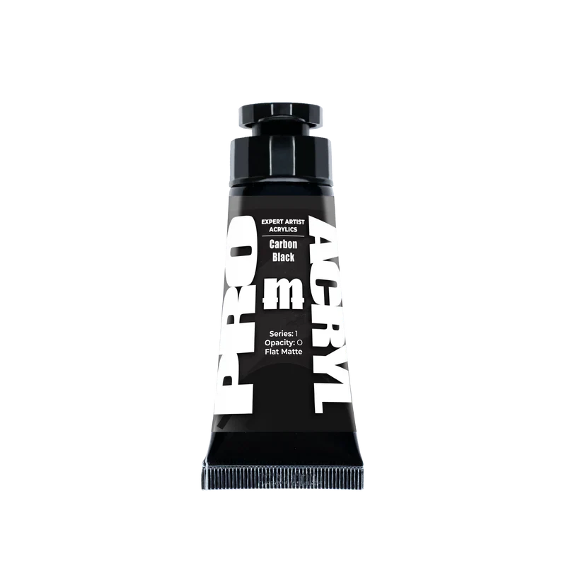 Pro Acrylics: Expert Acrylics Carbon Black