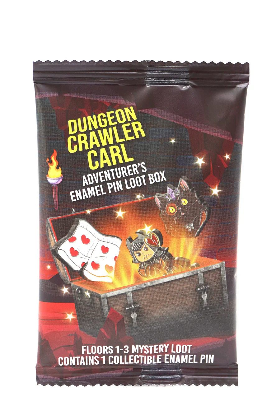 Foam Brain: Dungeon Crawler Carl Adventurer's Pin Loot Box: Floors 1-3 - Image 2