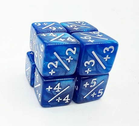 Foam Brain Magic The Gathering Counters +1/+1 Set of 8, Assorted Colors - Image 3