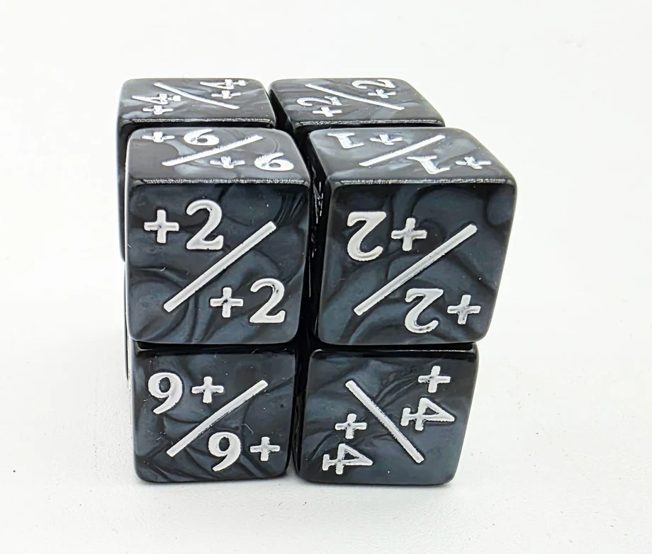 Foam Brain Magic The Gathering Counters +1/+1 Set of 8, Assorted Colors - Image 5