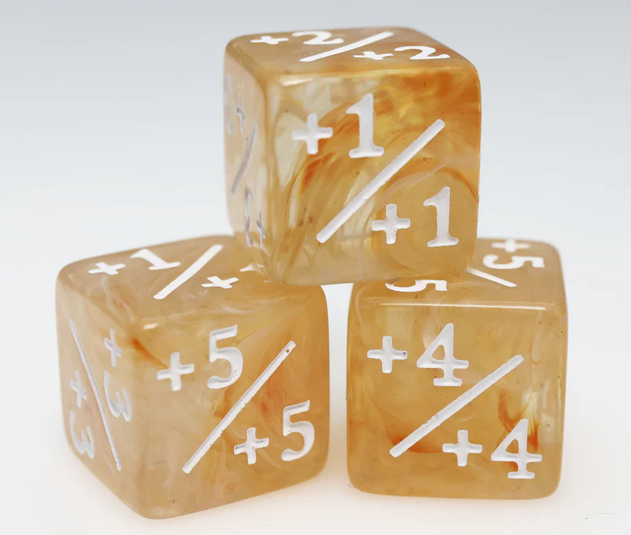 Foam Brain Magic The Gathering Counters +1/+1 Set of 8, Assorted Colors - Image 6