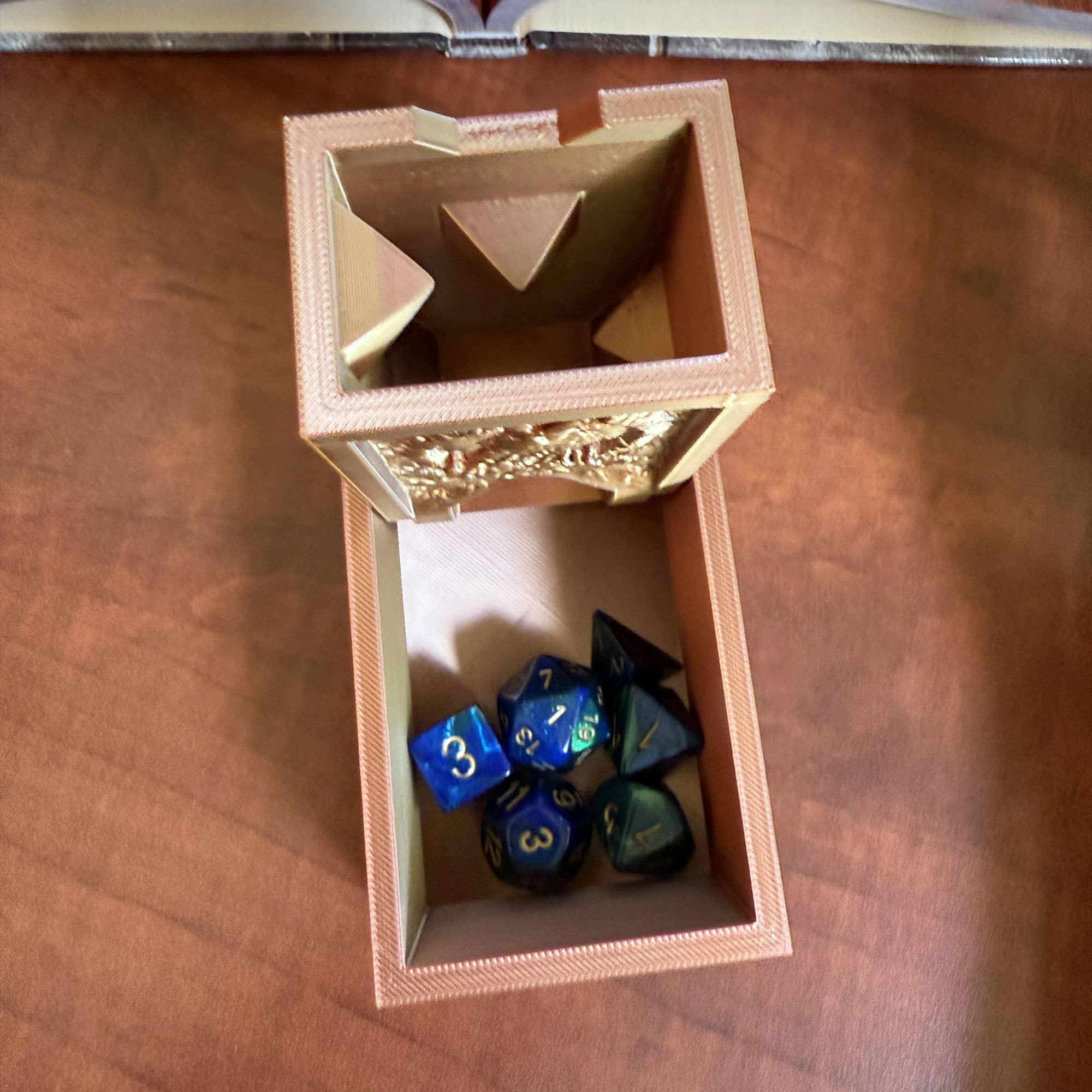 Folding Dragon Dice Tower & Storage | TTRPG, D&D, TCG, CoC - Image 9
