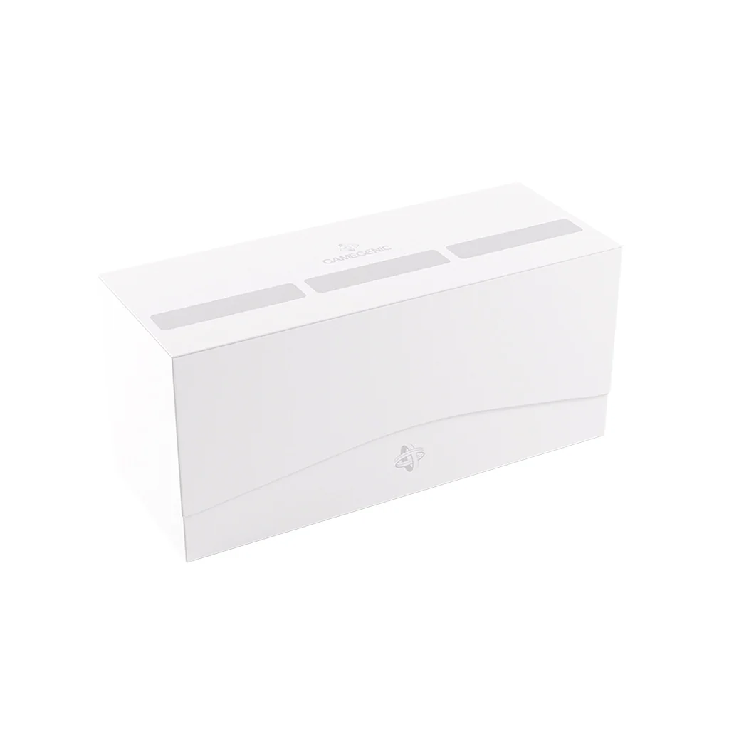 Gamegenic Triple Deck Holder: 240+ Card Deck Box (White)