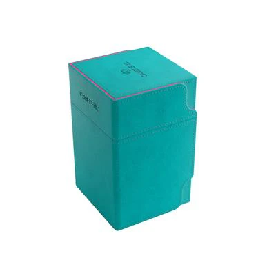 Gamegenic Watchtower 100+ Card Convertible Deck Box: Teal/Pink