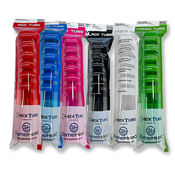 Gamehead Playmat Hex Tubes - Various Colors